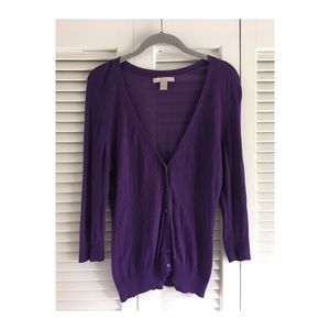 Cute Purple Cardigan!